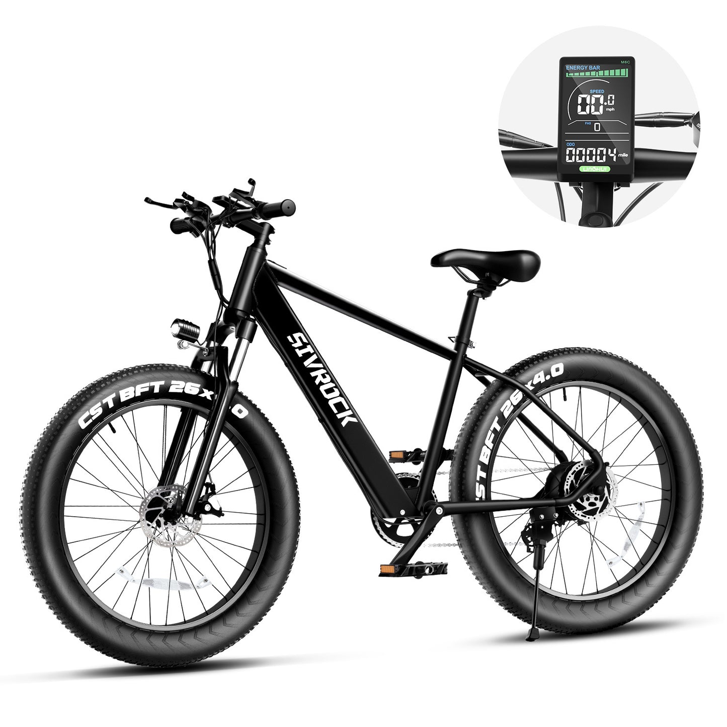 (Copy) Professional Electric Bike For Adults, 26 X 4.0 Inches Fat Tire Electric Mountain Bicycle, 1000W Motor 48V 15Ah Ebike For Trail Riding, Excursion And Commute, UL And GCC Certified